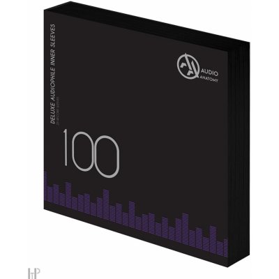 Audio Anatomy INNER SLEEVES 12″ Provedení: Black 100 – Zboží Živě