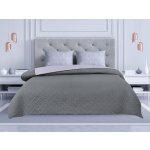 Royal Home přehoz na postel LUXE DUO tmavě šedý / světle šedý 240 x 220 cm – Zboží Mobilmania
