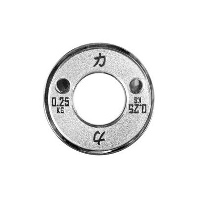 STRENGTHSYSTEM Kalibrovaný kotouč litinový 0,25 kg 50 mm – Zboží Mobilmania