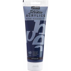 Pébéo Studio Acrylic Akrylová barva 100 ml 040 Paynova šeď