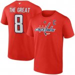 Fanatics pánské tričko Alex Ovechkin #8 Washington Capitals NHL All-Time Leading Goal Scorer The Great 8 Name & Number – Zboží Dáma Fanatics pánské tričko Alex Ovechkin #8 Washington Capitals NHL All-Time Leading Goal Scorer The Great 8 Name & Number – Zboží Dáma