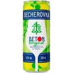 Becherovka Beton Original 4,5% 0,25 l (plech) – Zboží Dáma