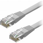 AlzaPower APW-CBP6UF0005Y Patch CAT6 UTP, Flat, 0.5m, šedý – Zboží Mobilmania