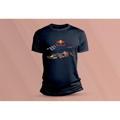 Sandratex dětské bavlněné tričko Red Bull racing F1. tmavě šedá – Sleviste.cz