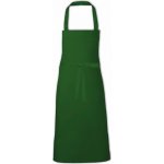 Link Kitchen Wear Extra široká klasická dlouhá zástěra na grilování Zelená lahvová 90x90cm X999 – Hledejceny.cz