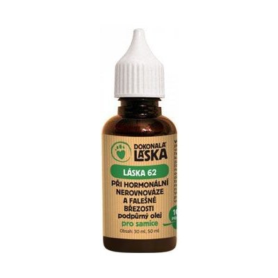 Dokonalá láska LÁSKA 62 Při hormonální nerovnováze 30 ml – Zboží Dáma