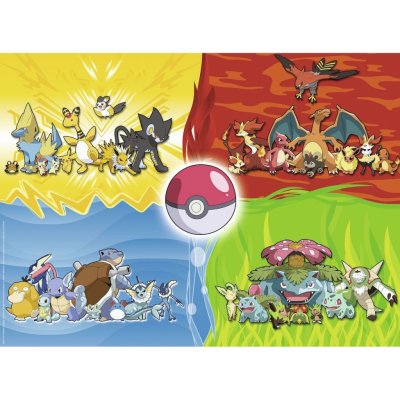 Ravensburger Druhy Pokémonů 150 dílků – Zboží Mobilmania