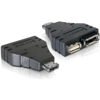 DeLock 65119 adaptér Power over eSATAp na eSATA/USB – Zbozi.Blesk.cz