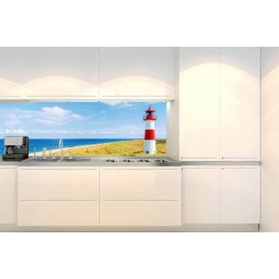Dimex KI-180-119 Fototapeta do kuchyně - Maják na pláži rozměry 180 x 60 cm – Zboží Mobilmania