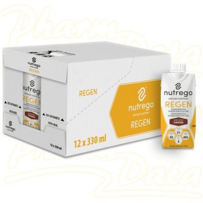 NUTREGO REGEN PŘÍCHUŤ ČOKOLÁDA POR SOL 12X330ML – Hledejceny.cz