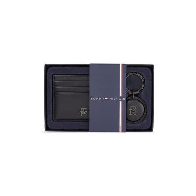 Tommy Hilfiger Dárková sada Gp Imd Cc Holder And Key Fob AM0AM11633 Černá – Zboží Mobilmania