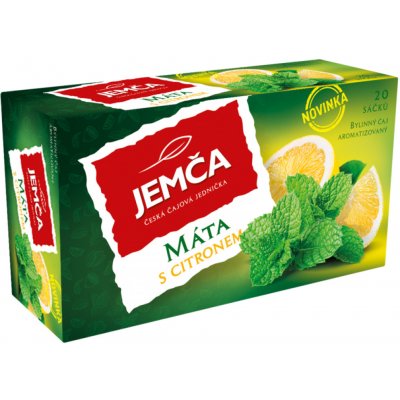 Jemča Máta s citronem 20 x 1,5 g – Zbozi.Blesk.cz