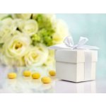 PartyDeco PartyDeco Krabičky - bílé s mašličkou 10 ks – Zboží Dáma