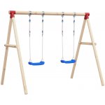 vidaXL houpačky s lany 2 ks. modrá 38 x 16 cm – Sleviste.cz
