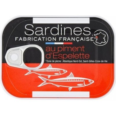 AGI Sardinky s espeletovým pepřem 115 g – Zboží Dáma