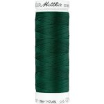 Elastická šicí nit PES - SERAFLEX METTLER (130m) barva 0216 - tmavě zelená – Sleviste.cz