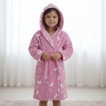 Kugo FZ9916 dívčí župan růžový – Zboží Dáma