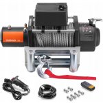 Elektrický naviják 8T s drátovým a bezdrátovým dálkovým ovládáním, ocelové lano – Zboží Mobilmania