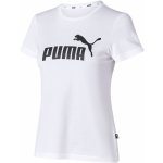 Puma ESS Logo Tee bílá – Zboží Dáma