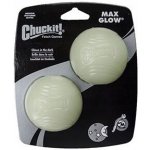Chuckit! Míček svítící Glow Medium 6,5 cm 2 ks – Zbozi.Blesk.cz