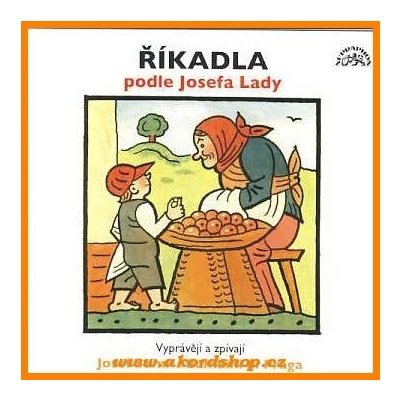 Říkadla podle Josefa Lady CD – Hledejceny.cz