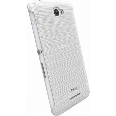 Pouzdro Krusell FROSTCOVER Sony Xperia E4/E4 Dual bílé – Zbozi.Blesk.cz