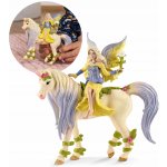 Schleich 70565 Sera s květinovým jednorožcem – Zboží Dáma