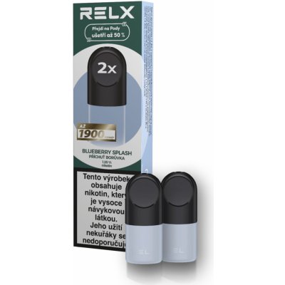 RELX Náhradní Pod Blueberry Splash borůvka 2 ks – Zboží Dáma