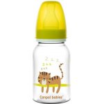 Canpol Babies láhev s potiskem Afrika tygr žlutá 120ml – Hledejceny.cz