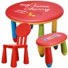 Dětský stoleček s židličkou Nero Kids sada ho plastové stolu + židlička a stolička