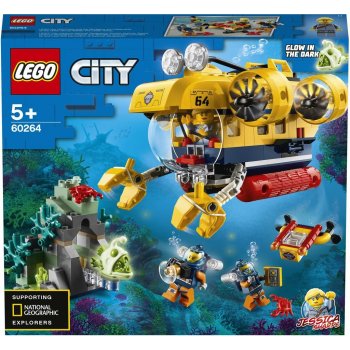 LEGO® City 60264 Oceánská průzkumná ponorka od 889 Kč - Heureka.cz