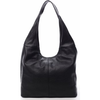 velká dámská kožená kabelka Hayley černá