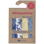 décopatch Papíry na decoupage 4ks kolekce č.31 – Zboží Dáma