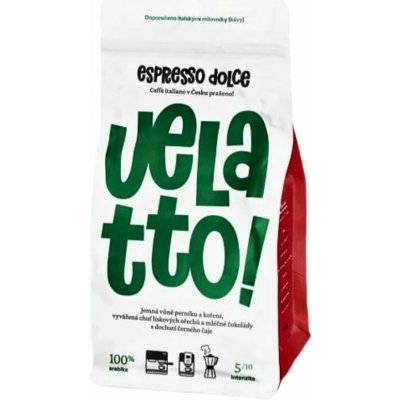 Velatto Espresso Dolce zrnková 1 kg – Hledejceny.cz