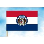 LIBEA, s.r.o. Missouri vlajka Rozměr: 150×225 cm, Uchycení: Návlek na žerď – Hledejceny.cz