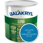 Balakryl Uni satin 0,7 kg nebeská modrá – Zboží Mobilmania
