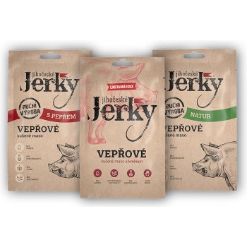 Jihočeské Jerky Vepřové natur 20 g