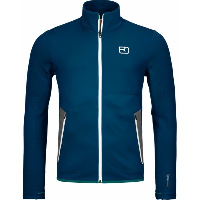 Ortovox Fleece Jacket petrol blue – Zboží Mobilmania