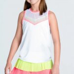 Lucky in Love Sunset Spin Tie Back bílý – Zboží Dáma