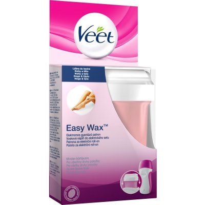 Veet Easy Wax vosková náplň pro všechny druhy pokožky 50 ml – Zbozi.Blesk.cz