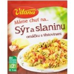 Vitana Sýr a slanina omáčka s těstovinami 163 g – Zboží Dáma
