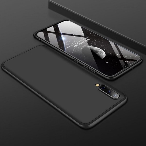 Pouzdro a kryt na mobilní telefon Pouzdro SES Ochranné 360° celotělové plastové Samsung Galaxy A50 A505F - černé