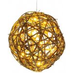 RXL Retlux 157 koule ratan LED WW – Hledejceny.cz