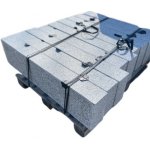 Slapaky OP7 obrubník tryskaný 12 x 25 x 80-120 cm žula 1 ks – Hledejceny.cz