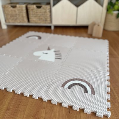 Vylen Minideckfloor podlaha 9 dílů jednorožec a duhy 24 9 03 – Zboží Dáma