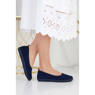 DoAndBe baleríny SJ2515-6NA modré – Zboží Dáma