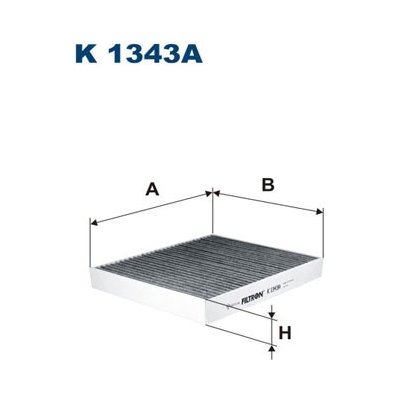 Filtr, vzduch v interiéru FILTRON K 1343A – Hledejceny.cz