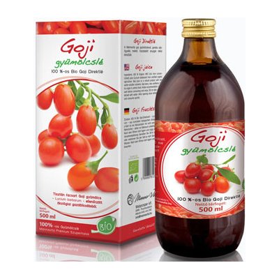 Mannavita Bio 100% Goji Kustovnice čínská šťáva 0,5 l – Hledejceny.cz