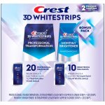 Crest 3D White Professional Transformation bělící pásky 40 ks – Zboží Mobilmania