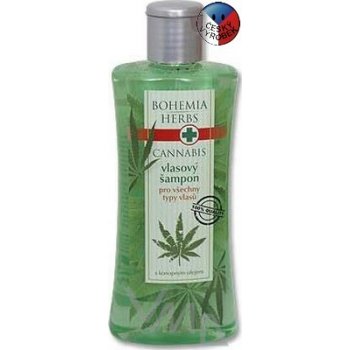 Bohemia Herbs Cannabis regenerační vlasový šampon s konopným olejem 250 ml